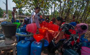 Kekeringan di Boyolali Meluas, BPBD Terus Kirimkan Bantuan Air Bersih