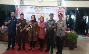 37 Desa dan Kelurahan di Sukoharjo Resmi Jadi Kampung Tangguh Antinarkoba