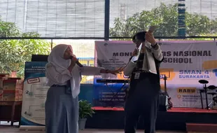 Melihat Keseruan 792 Siswa SMAN 4 Solo Ikuti Monumen Pers Goes to School 