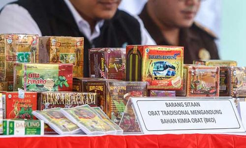 Ratusan Obat Tradisional Tanpa Izin Edar Dimusnahkan Loka POM Solo