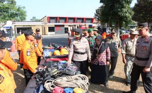 Cegah Kebakaran Hutan dan Lahan di Salatiga, 280 Personel Gabungan Dilibatkan