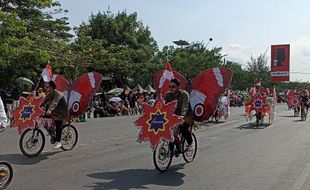 Besok Ada Karnaval Pembangunan di Karanganyar, Ini Rekayasa Lalu Lintasnya