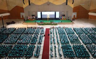 Mahasiswa Asing Sambut Maba Universitas Muhammadiyah Surakarta