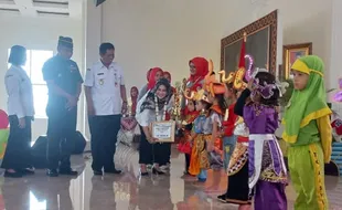 Ratusan Anak Belajar Berani dan Disiplin via SAE Fest di Grha Bung Karno Klaten