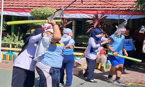 SLB D & D1 YPAC Solo Gelar Lomba 17-an untuk Terapi Siswa Berkebutuhan Khusus