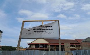 Rehab Gedung SMP SKO Solo Hampir Selesai, Ditargetkan Oktober Bisa Ditempati 