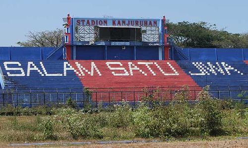 Terbengkalai, Begini Kondisi Stadion Kanjuruhan Malang Ditumbuhi Semak Liar