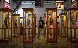 Pameran Wayang Golek Srimulat di Solo, Mengenang 70 Tahun Grup Lawak Legendaris