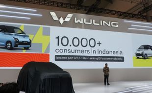 Tampil di GIIAS 2023, Begini Visual Eksterior dan Interior Wuling New Almaz RS