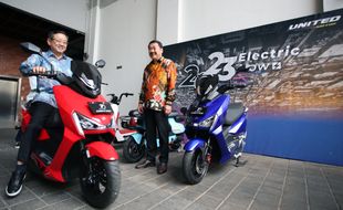 Produsen Motor Listrik United Talangi Subsidi Pembelian Rp7 Juta