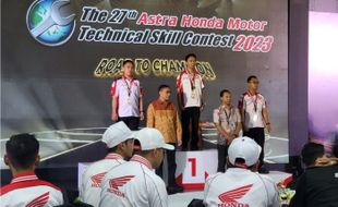 Service Advisor Astra Motor Jateng Juara AHM Technical Skill Contest