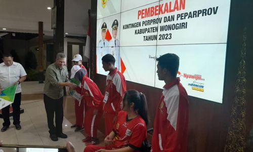 65 Atlet Wonogiri Dikirim ke Porprov Jateng 2023, Target Minimal 7 Medali Emas