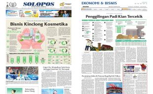 Solopos Hari Ini : Bisnis Kinclong Kosmetika