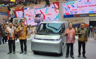 Mobil Konsep BEV Daihatsu Vizion–F Tebar Pesona di GIIAS 2023, Intip Yuk!