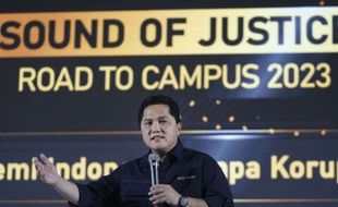 LSI: Dengan Prabowo ataupun Ganjar, Erick Thohir Teratas Dongkrak Elektabilitas