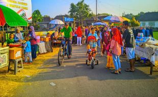 Warga Glagahwangi Klaten Sambut Antusias Waduk Jomblo Festival