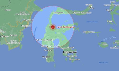 Gempa Magnitudo 5,3 Goyang Sigi Sulteng, BMKG Sebut Tak Berpotensi Tsunami