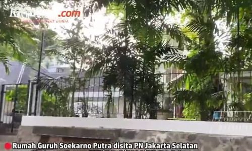 Kalah Gugatan Perdata, Rumah Guruh Soekarnoputra bakal Dieksekusi PN Jaksel