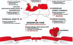 Bertabur Kemeriahan, Ini Sederet Agenda Peringatan HUT RI di Ngemplak Boyolali