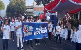 HUT ke-58, IKPI Surakarta Sosialisasi dengan Jalan Santai dan Konsultasi Gratis