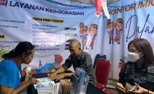 Stan Kantor Imigrasi Surakarta Dibanjiri Pengunjung Expo Hari UMKM 2023