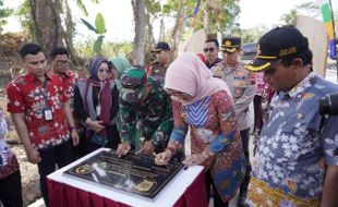 Dilapis Beton, Jalan Pertanian di Banyuaeng Karangnongko Klaten Kini Mulus