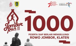 Jombor Run 2023, 1.000-an Orang Berlari 5,7 Km Kelilingi Rawa Jombor Klaten