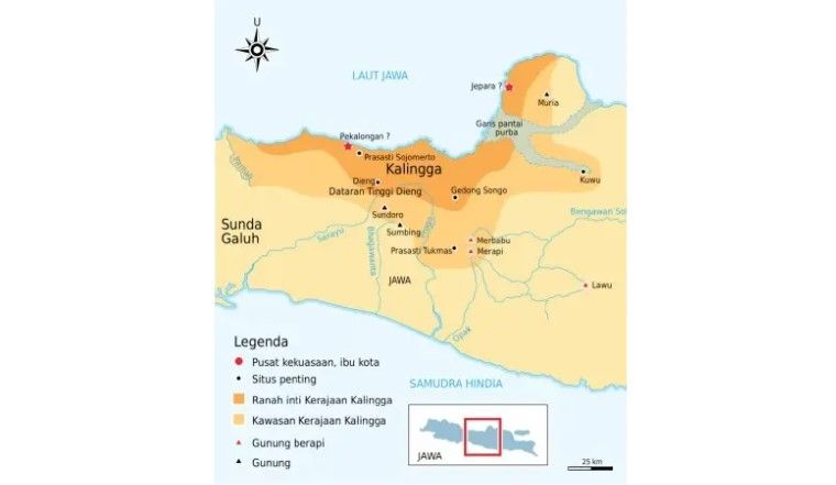 Jejak Peninggalan Kerajaan Kalingga di Pesisir Utara Jawa