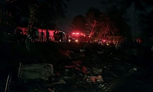 Kebakaran di Tuntang Semarang, Satu Rumah Ludes Terbakar