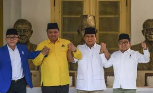 Survei LSI Denny JA: Suara Koalisi Pengusung Prabowo Subianto Capai 39 Persen