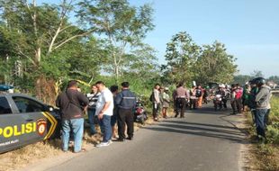 Kecelakaan di Jalan Selokan Mataram, Seorang Pengendara Motor Meninggal