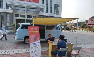 Polres Klaten Buka Pelayanan SKCK di CFD Minggu Pagi, Ada Kopi dan Teh Gratis