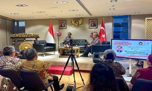 Dialog dengan Mahasiswa di Turki, Mahfud Bahas Bung Karno dan Kemal Ataturk