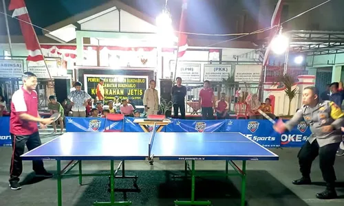 Warga Sukoharjo Gelar Lomba Olahraga Sambut HUT Kemerdekaan RI