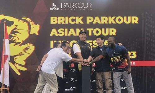 Brick Parkour Asian Tour 2023: Menpora Dito Bangga