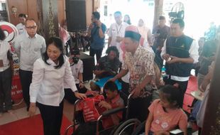 Menteri PPPA Kaget saat Tahu Ada 10.000 Penyandang Disabilitas di Wonogiri