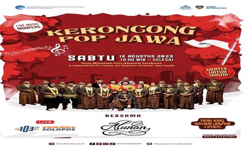 Dimeriahkan Semut Ireng, Live Musik Keroncong Monumen Pers Sasar Kawula Muda