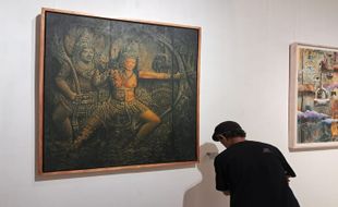 Puluhan Perupa Indonesia Melukis Jawa Tengah di Pameran Jateng Gayeng