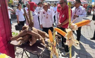 Nonton Yuk! Ada Singkong Raksasa hingga Drone di Pameran Pertanian MPP Klaten