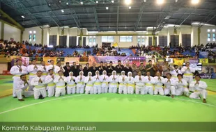 Seru! 1.610 Peserta Ikuti Kejuaraan Pencak Silat di Pasuruan