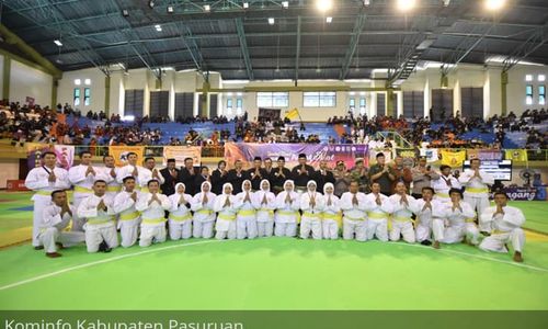 Seru! 1.610 Peserta Ikuti Kejuaraan Pencak Silat di Pasuruan