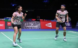 Hasil Kejuaraan Dunia 2023 BWF: Rinov/Pitha Siap Nonton Video untuk Babak Kedua