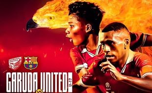 Hasil Garuda United vs Barcelona 0-3, Indonesia Peroleh Banyak Pelajaran