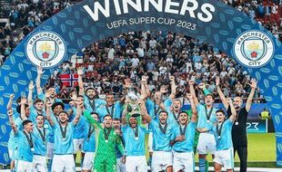 Man City Kampiun Piala Super Eropa 2023, Guardiola Ciptakan Rekor Fantastis