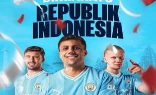 Manchester City Beri Ucapan Dirgahayu Republik Indonesia, Ribuan Warganet Salut