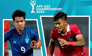 Hasil Semifinal Piala AFF U-23: Indonesia Gebuk Thailand 3-1 di Babak Pertama