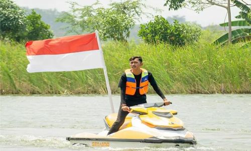 Asyiknya Bermain Air di Demak Green Garden Jawa Tengah