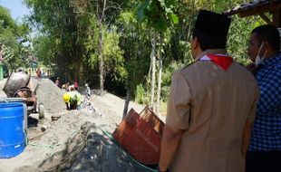 Dua Jalan Kabupaten di Blora Selatan Dibangun Kementerian PUPR