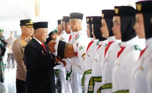 Paskibra Kabupaten Pati Dikukuhkan