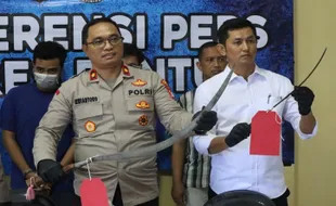 Hendak Tawuran, 2 Pemuda Bawa Celurit Ditangkap Warga di Bantul